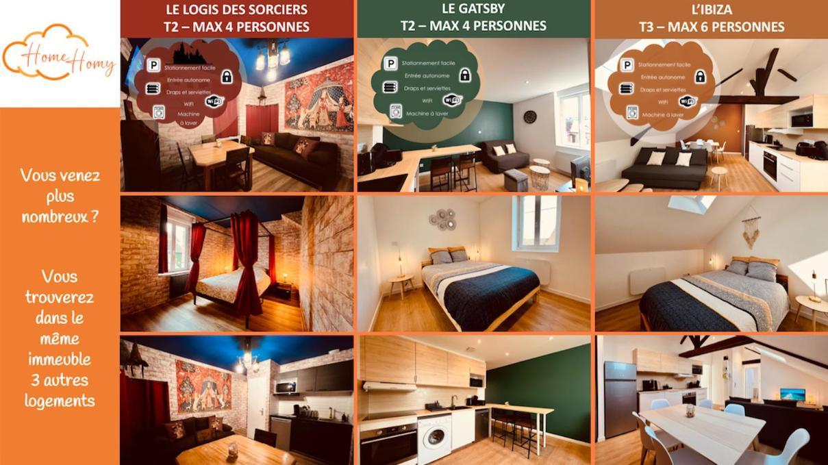 Le Baltique - Home Homy Montluçon Exteriér fotografie